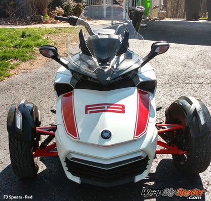 F3 Spears kit Ultra Metallic Red