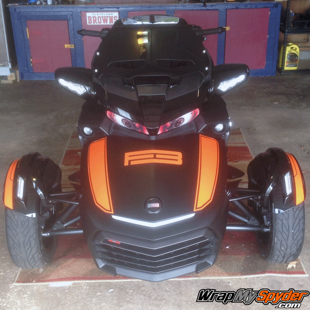 F3-Spears in Harley Orange