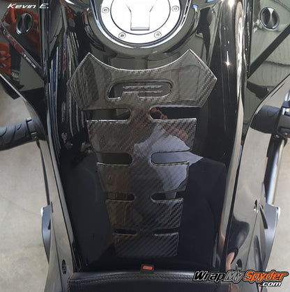 F3 Spine tank protector Real Carbon Fiber