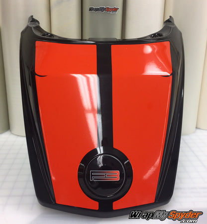 F3 T-L Le Mans tail stripe can am red