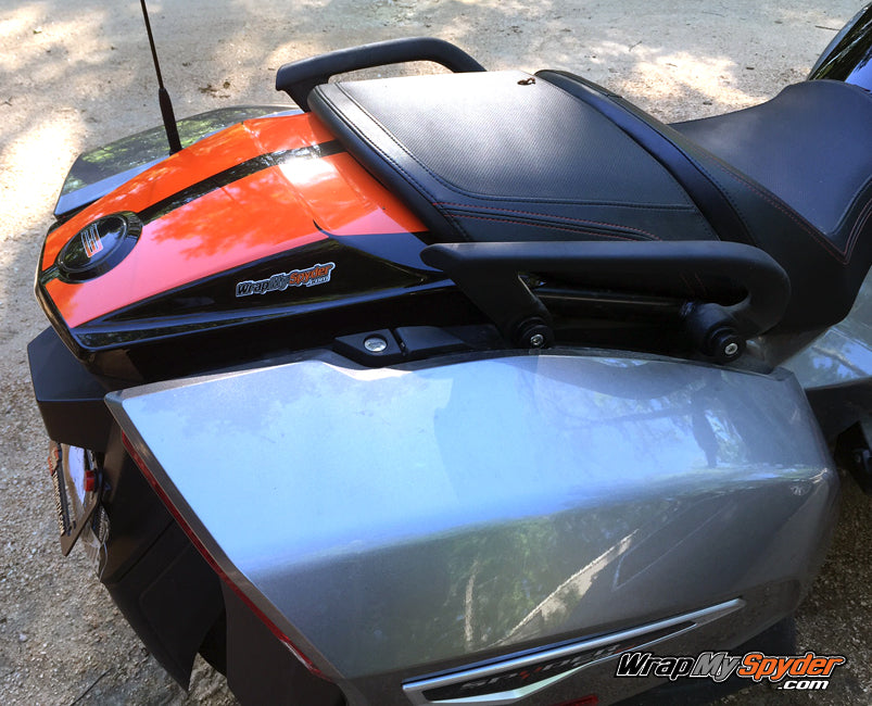 F3 Touring and Limited tail stripe can-am red