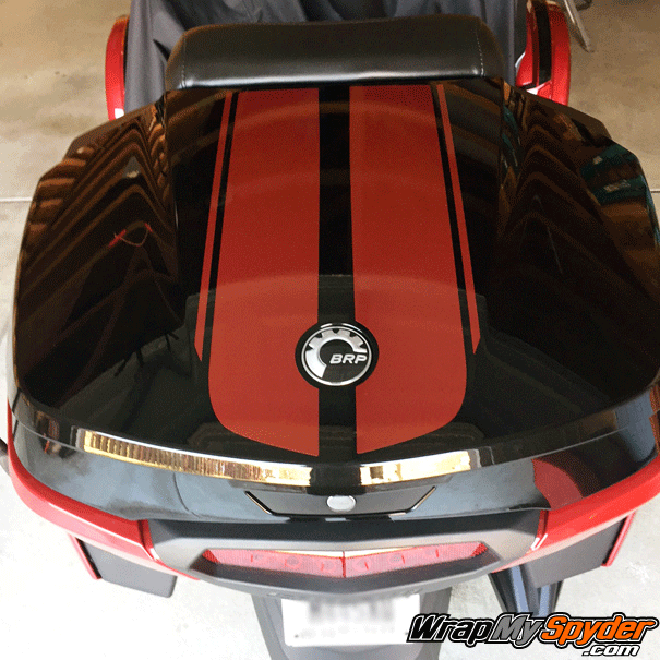 F3-Top-Case-Racing-Stripes Burgundy Metallic