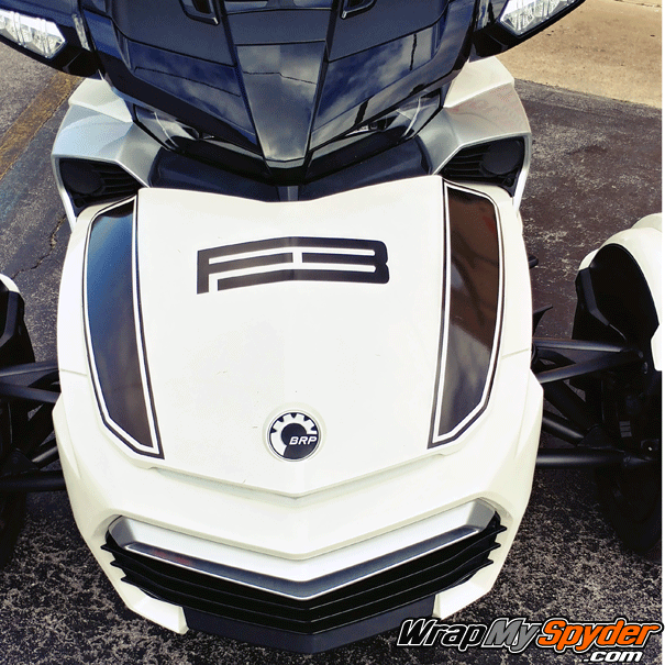 F3-spears in reflective Black