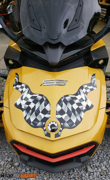 F3 waving checkes frunk kit