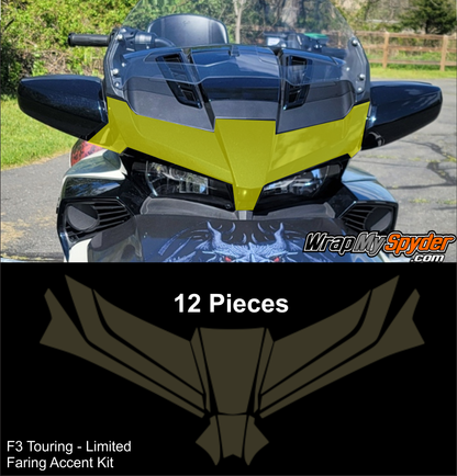 2017-2024 Spyder F3 Limited - Touring Faring Accent kit