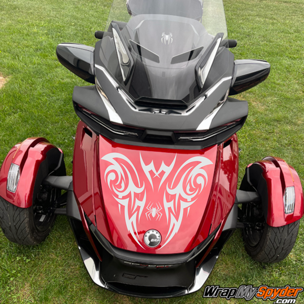 Can-am Spyder RT - RT Limited Flying Tribal Frunk wrap
