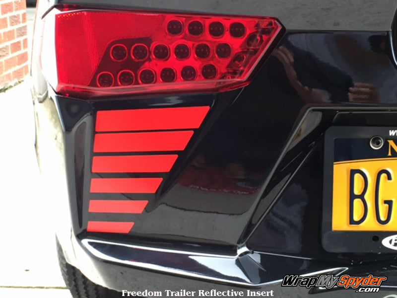 BRP Freedom Trailer Reflective Decal Kit