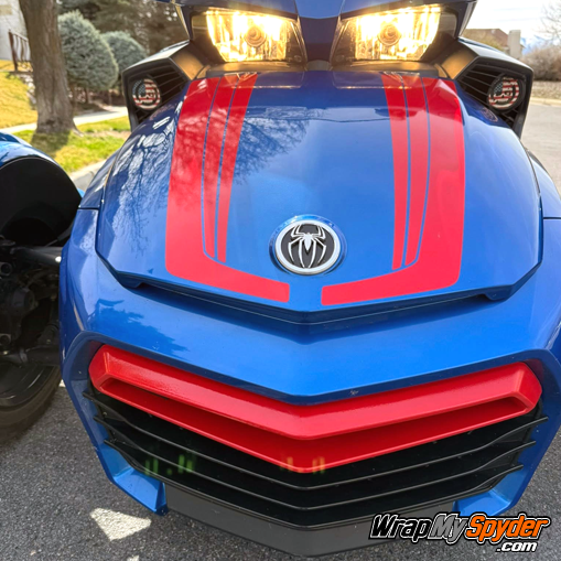 F3 Frunk Racing Stripe Kit- Tri Wing