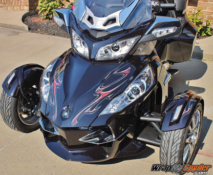 Ghost Red Lightning graphics kit for all model Can am Spyder