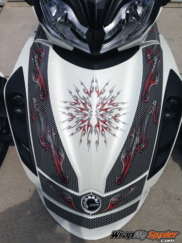 Ghost 104 Red Honey Comb top view