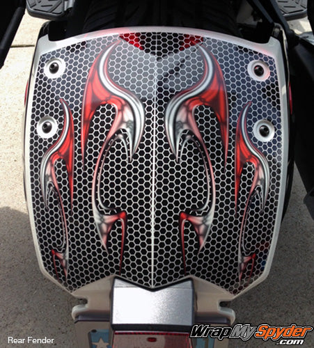 Body Wrap Kit - Ghost 104 Red Honeycomb