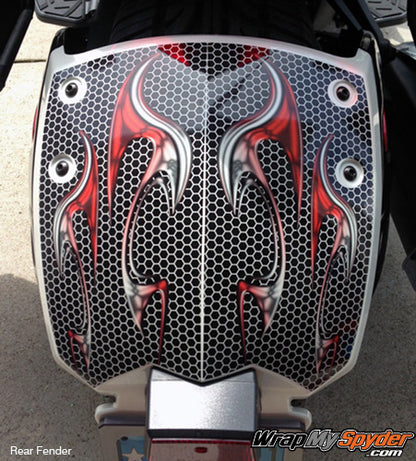 Body Wrap Kit - Ghost 104 Red Honeycomb