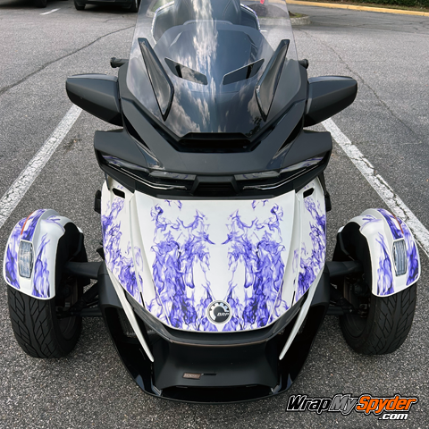 RT Body Wrap Kit -Ghost Flames- 2020+