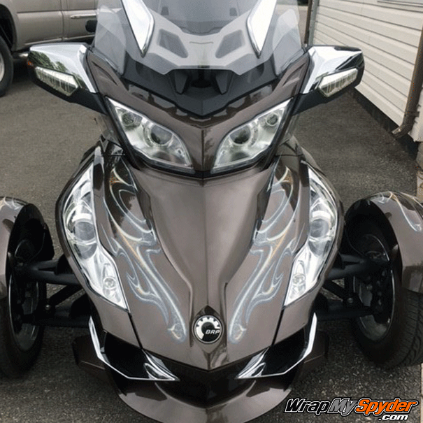 Ghost-Lightning-Orange Spyder graphics kit