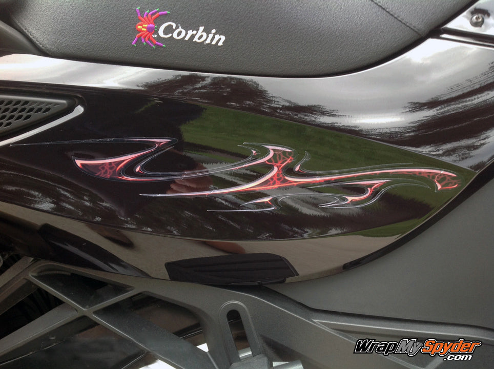 Ghost Red lightning close view