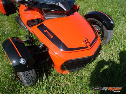 F3 Frunk Racing Stripe Kit - Le Blanc