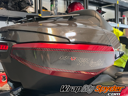 Top case side stripe Gloss-Digital-Carbon-Fiber--Side-Stripe-Spyder-RT-Limited F3 Limited