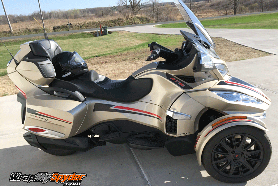 RT Break Stripe kit in Black /Red