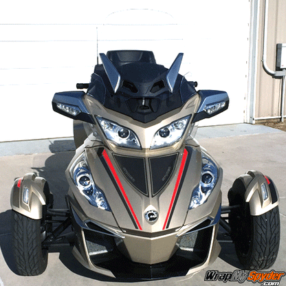 Break Stripe kit with Spyder Frunk Insert