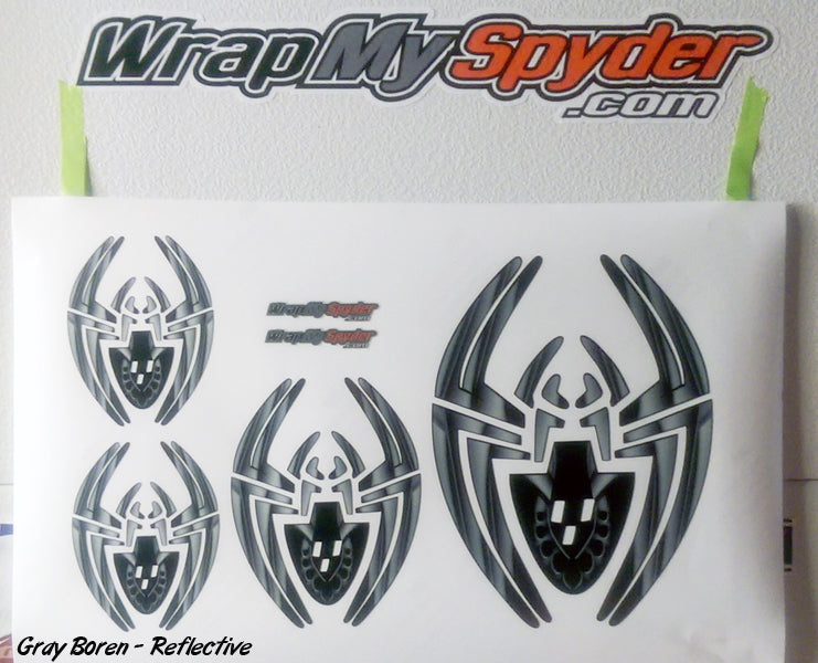 Boren Spiders Decal Set - Color Effects