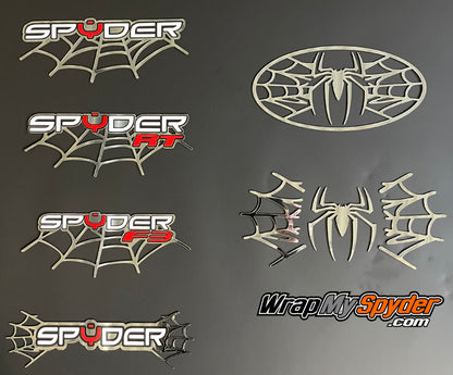 Group of all new Conform Chrome Universal fit products for Can-am Spyders