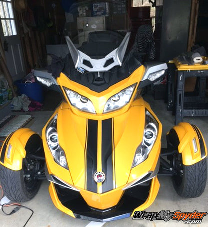 Spyder RT-GT Racing stripes Carbon Fiber
