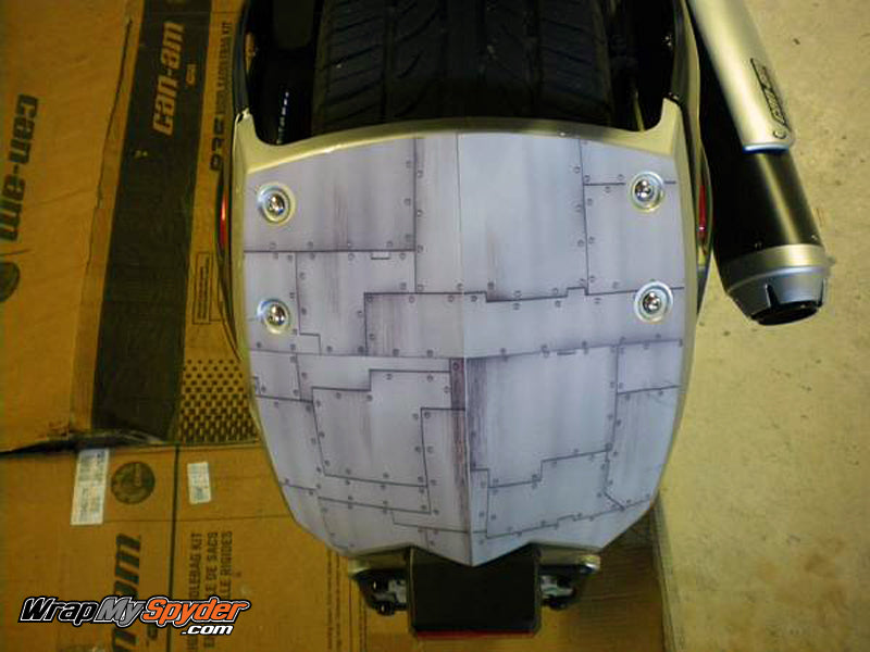 Body Wrap Kit - Dirty Aircraft Metal