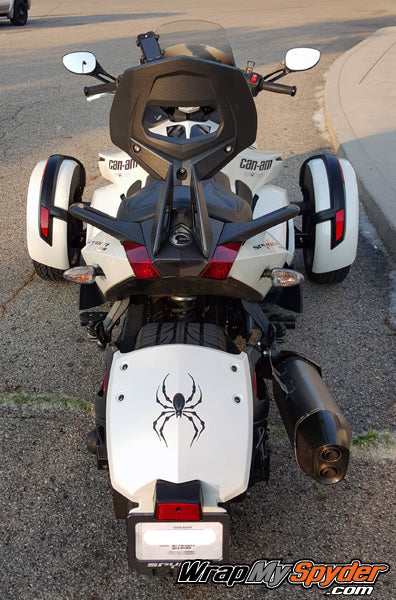 Mount our small Bellerdine on your rear fender