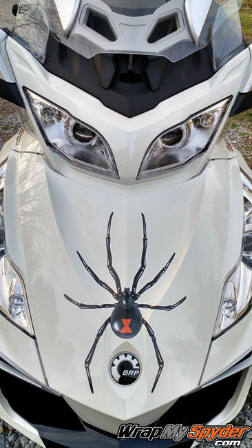 3D Widow Maker Spiders & Webs Decal Set