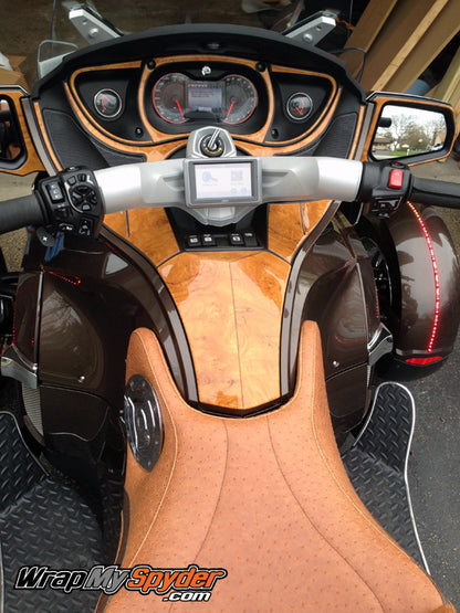 Lava Bronz -RT-honey burl-dash