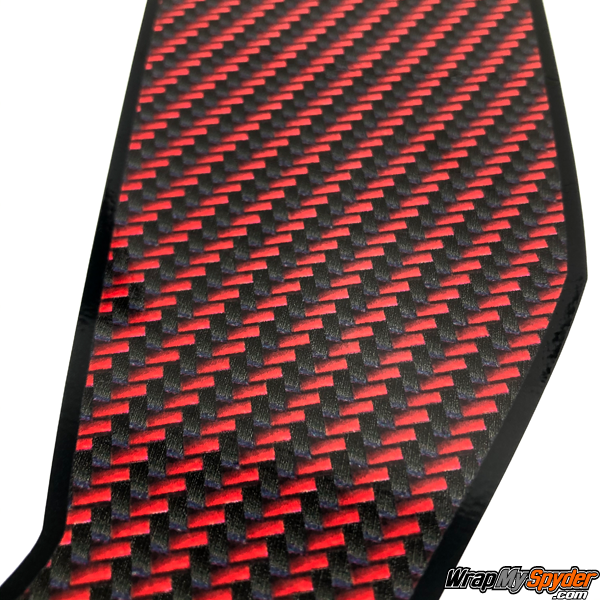 BRP Can-am Spyder F3 Le-Blanc-Red-Black-carbon-fiber racing stripes