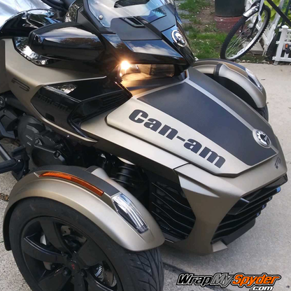 Le-Mans-Racing-stripe--Can-am-text--fender-tops-kit-carbon-fiber-Black