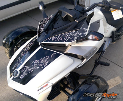 F3 Frunk Racing Stripe Kit - Le Mans Torch