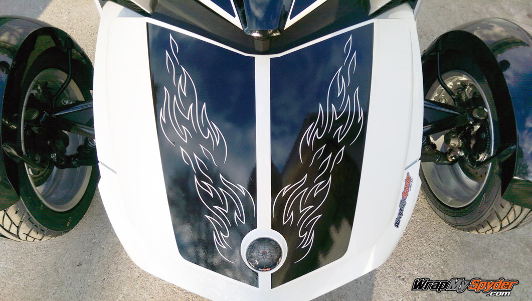 F3 Frunk Racing Stripe Kit - Le Mans Torch