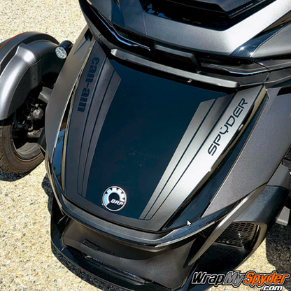 RT Frunk Racing Stripe Kit - Tri Wing - 2020+