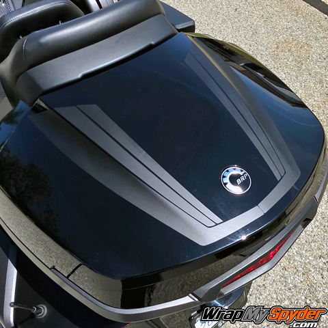 RT-L/ F3-L Top Case Racing Stripe Kit - Tri Wing