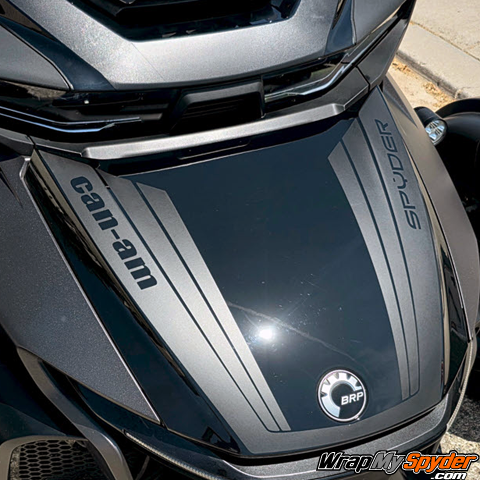 RT Frunk Racing Stripe Kit - Tri Wing - 2020+