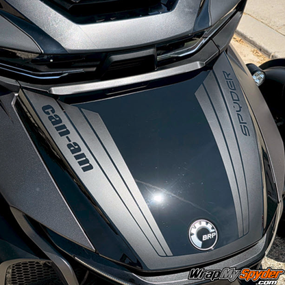 RT Frunk Racing Stripe Kit - Tri Wing - 2020+
