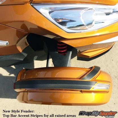 NEW Style - fender tops in carbon fiber