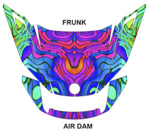 Can-am Spyder RT wrap kit Picasso Frunk - air dam