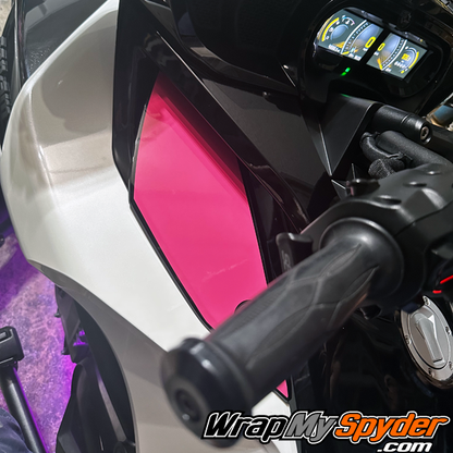 Pink-BRP-Can-am-Spyder F3 Access panel Service panel vinyl wrap