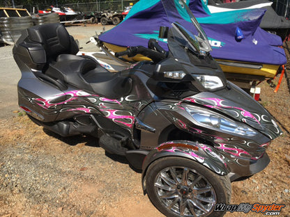 Pink Tribal Flame RT full side