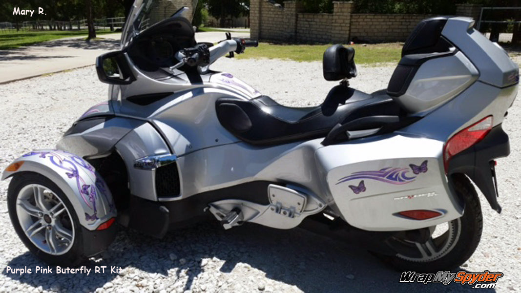 Freedom Wings Saddle bags create motion