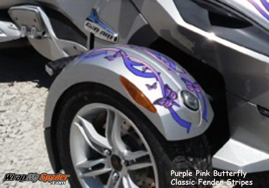 Freedom Wings mounted on classic fender