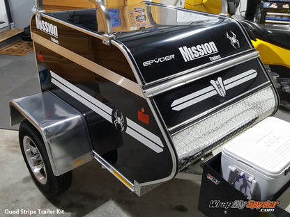Trailer Racing Stripe Kit - Quad Stripe