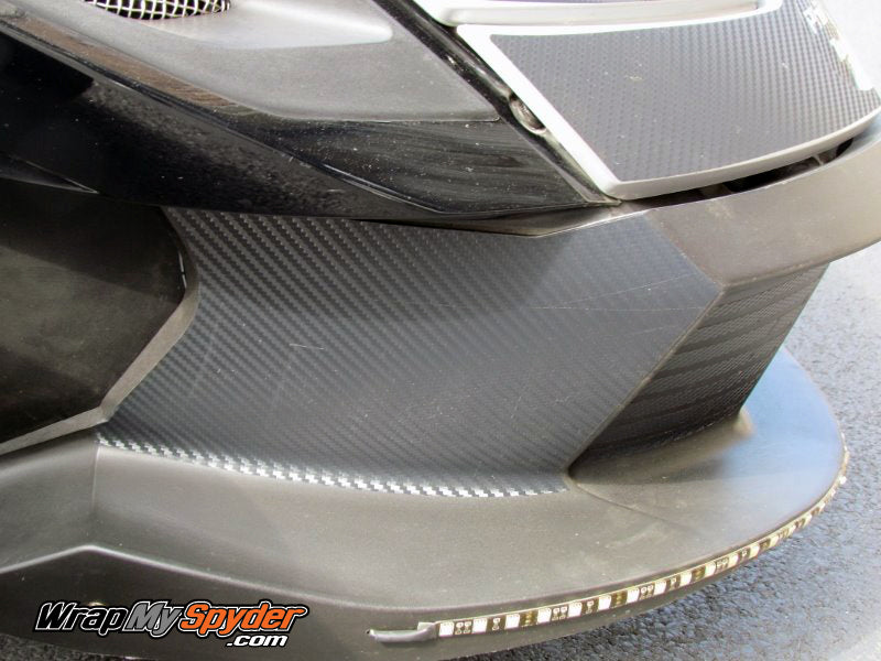 Grill side panel carbon fiber