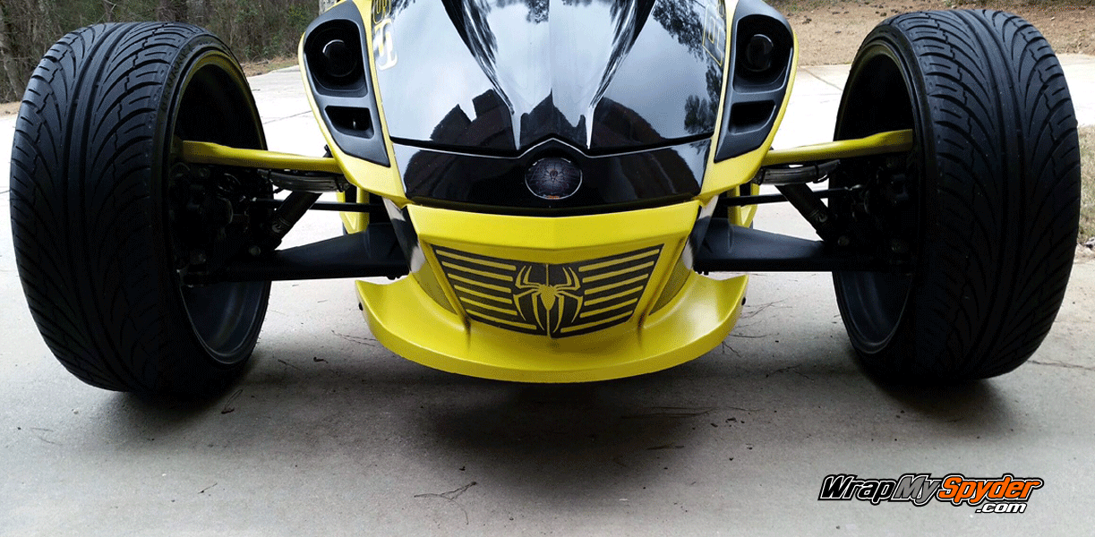 RS, GS, RSS, ST Spider-Louver gloss Black