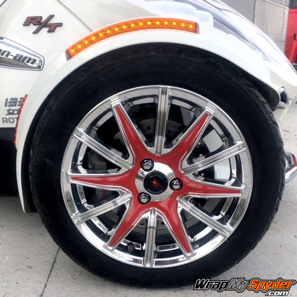 Can-am Spyder RT-15 inch-12-spoke-gloss-burgundy-metallic BRP