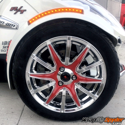Can-am Spyder RT-15 inch-12-spoke-gloss-burgundy-metallic BRP