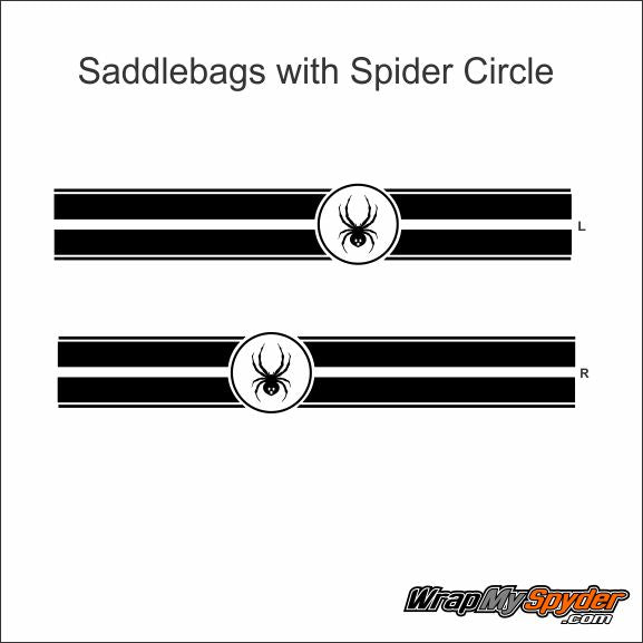 2010-19 RT Saddlebags with spider circle